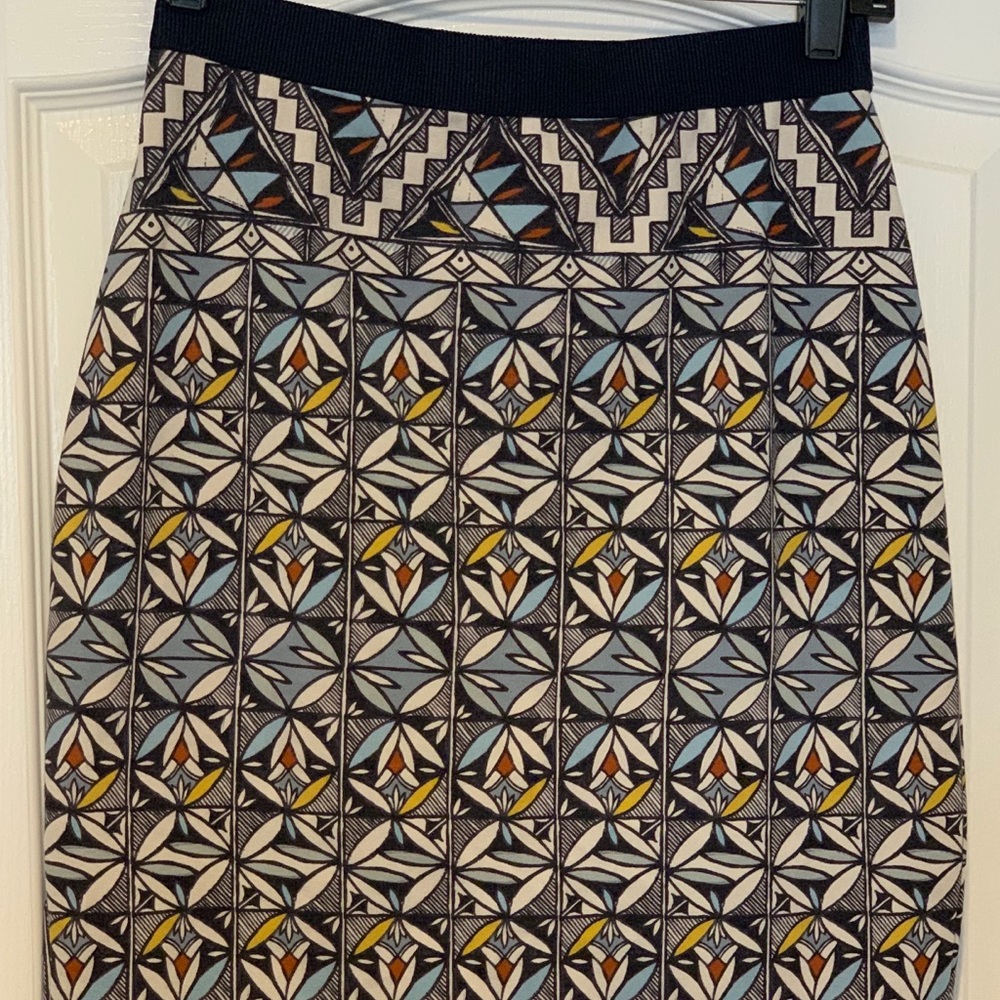 Tory Burch pointe printed skirt